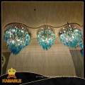 Blue Glass Crystal Decoration Chandelier Ceiling Light (KA0515)